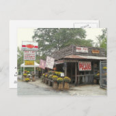 南部沿道の国営店のはがき ポストカード (正面/裏面)