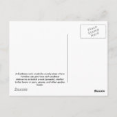 南部沿道の国営店のはがき ポストカード (裏面)