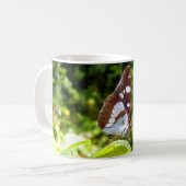 南部白色提督バタフライバグマグ コーヒーマグカップ (正面左)