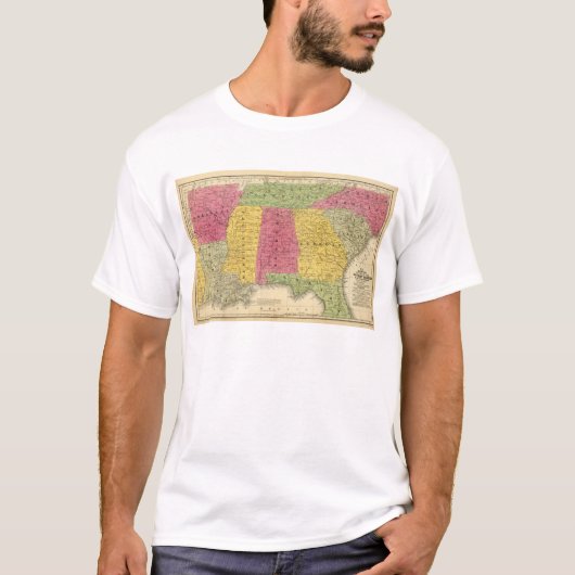 南部諸州、米国 Tシャツ (正面)
