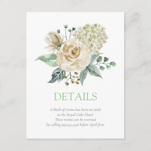 南部開花 エンクロージャーカード (正面)