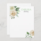 南部開花 ノートカード (正面/裏面)