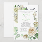 南部開花 招待状 (正面/裏面)