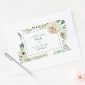 南部開花 長方形シール (封筒)