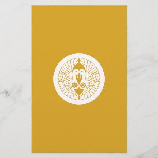 南部鶴 便箋 (正面)