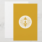 南部鶴 便箋 (正面/裏面)