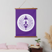 南部鶴 吊り下げ型タペストリー (寝室)