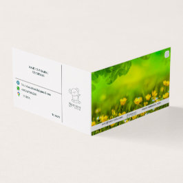 南野折り名刺 名刺