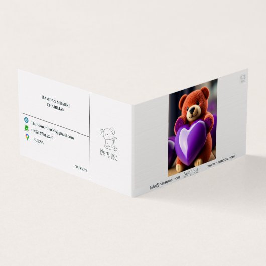 南野折り名刺 名刺 (外部)