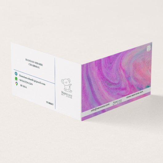 南野折り名刺 名刺 (外部)