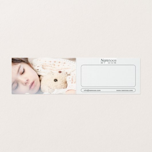 南野折り名刺 名刺 (内部フラット)