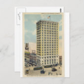 南銀行建物のためのヴィンテージの広告、 ポストカード (正面/裏面)