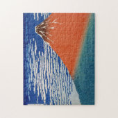 南風澄ん天候北斎1830-1833 ジグソーパズル (縦)