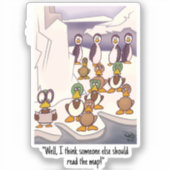 南飛んでいる側 シール (正面)