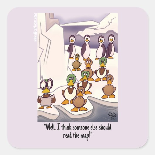 南飛んでいる側 スクエアシール (正面)