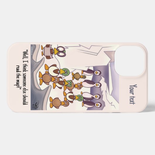 南飛んでいる側 iPhoneケース (裏面横)