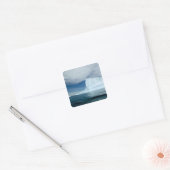 南2の南端のアイスベルグ スクエアシール (封筒)