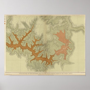 南2の地質地図 ポスター