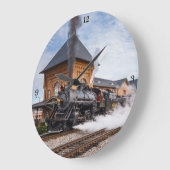 南630壁時計円形 ラージ壁時計 (傾斜)