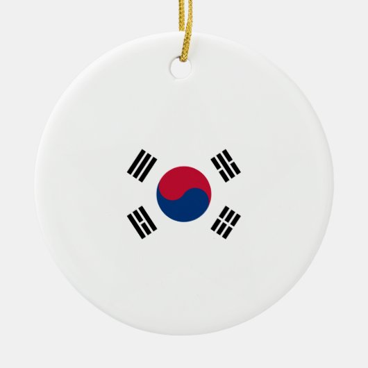 南+韓国の星 セラミックオーナメント (正面)