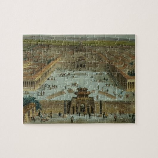 南(eから取られる北京市の眺め ジグソーパズル (横)