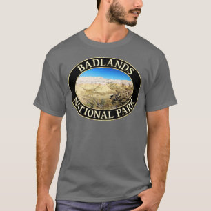 南Dのバッドランド国立公園の黄色い塚 Tシャツ