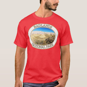 南Dのバッドランド国立公園の黄色い塚 Tシャツ