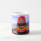 南Key Westほとんどのポイント コーヒーマグカップ (中央)