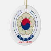 南KOREA*-のオーナメントの한국장식 セラミックオーナメント (右)