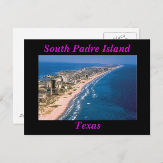 南Padreの島の郵便はがき ポストカード (正面/裏面)