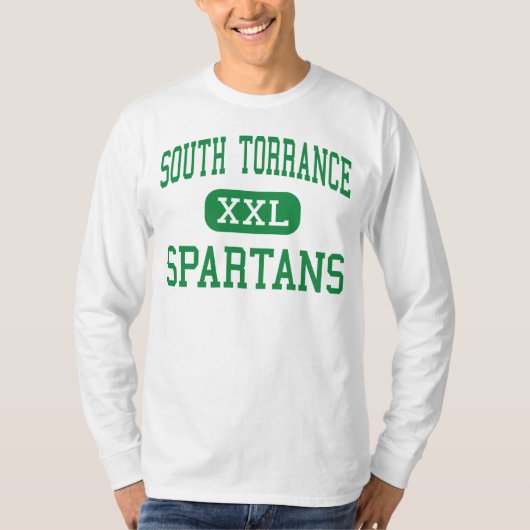 南Torrance - Spartans -高Torrance Tシャツ (正面)