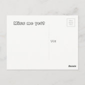 南TXの郵便はがき ポストカード (裏面)