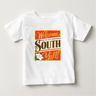 南Y'allへようこそ ベビーTシャツ