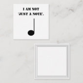 単おもしろいなる ノートカード (正面/裏面)