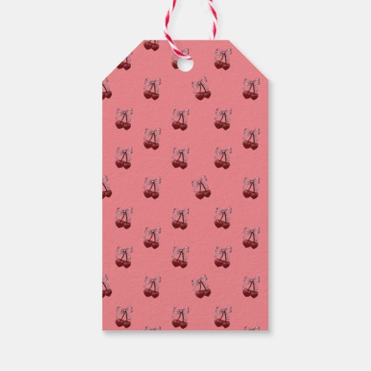 単なるさくらんぼ ギフトタグ (裏面)