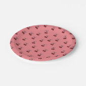 単なるさくらんぼ ペーパープレート (アングル)