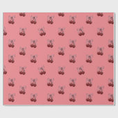 単なるさくらんぼ ラッピングペーパー (フラット)