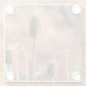 単なるアザミ ガラスコースター (裏面)