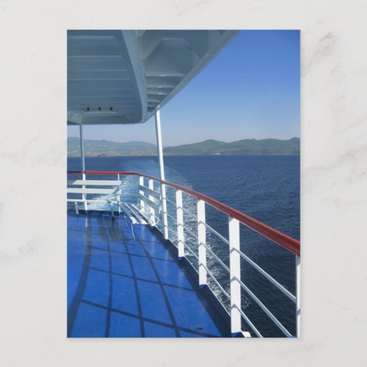 単なるクルージングはがき ポストカード (正面)