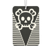 単なるシンボル – スカル&ボーン+アイディア カーエアーフレッシュナー (裏面)