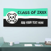 単なるシンボル – スカル&ボーン+アイディア 横断幕 (トレードショー)