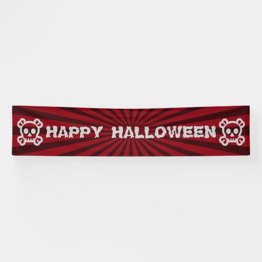 単なるシンボル – スカル&ボーン+アイディア 横断幕 (横)