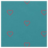 単なるシンボル – ハート+アイディア ファブリック (クローズアップ)