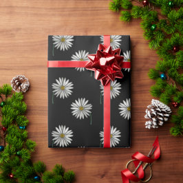 単なるデイジー ラッピングペーパー