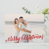 単なるメリークリスマスフルフォト |赤 カード (スタンド正面)