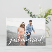 単なるロマン結婚チックな発表の解消 サンキューカード (スタンド正面)