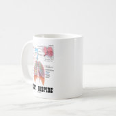 単なる反応 コーヒーマグカップ (正面左)