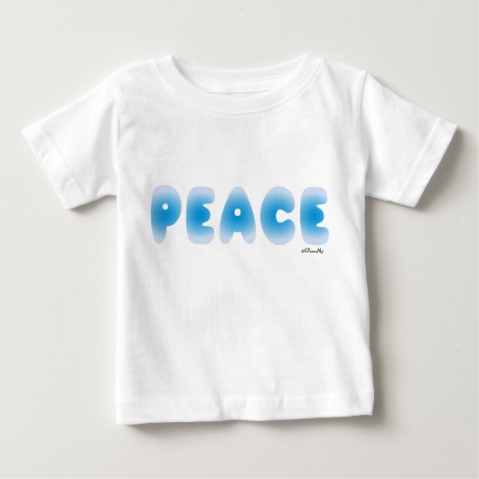 単なる平和 ベビーTシャツ (正面)