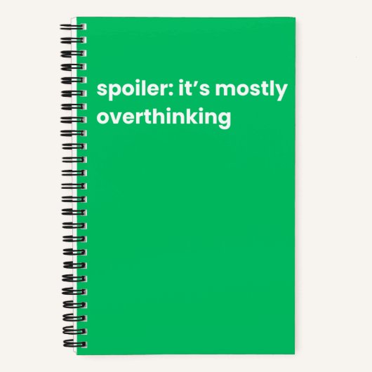 単なる思考 ノートブック (正面)