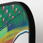 単なる抽象芸術 ピックルボールラケット (左詳細)